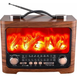 Radyo - Hoparlör FP-821 Ahşap 257X145X194MM