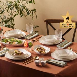 Red Carpet Collection Streamline Middle 56 Parça 12 Kişilik Yemek Takımı