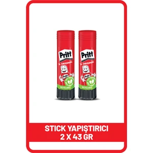 Stick Yapıştırıcı 43 gr - 2 Adet