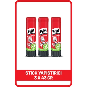 Stick Yapıştırıcı 43 Gr. (3 Adet)