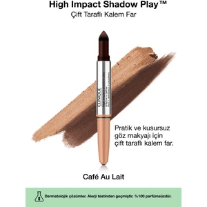 High Impact Shadow Play Çift Taraflı Kalem Far - Café Au Lait 4ml
