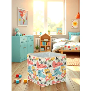 Prendi Home Snail Desenli Kapaksız Çok Amaçlı Düzenleyici Oyuncak Saklama Kutusu 30 x 30 x 30
