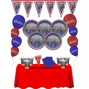 Robloks Doğum Günü Parti Süsleri Süsleme Seti