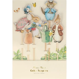 Meri Meri - Peter Rabbit & Friends Cake Toppers - Peter Rabbit & Friends Pasta Süsü