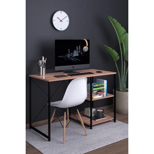 Atlas 120  cm  Raflı Çalışma Masası Bilgisayar Masası Ofis Ders Masası