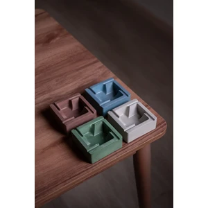 "labirent" Dekoratif Minimal Beton Küllük - 4'lü Set