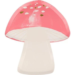 Meri Meri - Fairy Toadstool Plates - Perili Mantar Tabaklar - 8'li