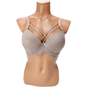 Wear Treasure C Cup Telli Süngerli Içi Boş Çapraz Ipli  Sütyen