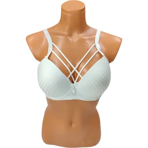 Wear Treasure C Cup Telli Süngerli Içi Boş Çapraz Ipli  Sütyen
