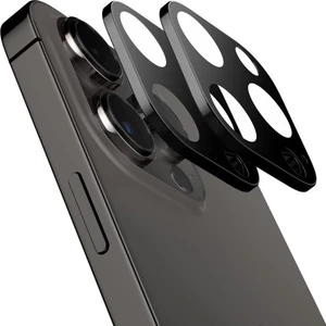 Caseology iPhone 13 Pro Max / 13 Pro Kamera Lens Camı Koruyucu Black (2 Adet) - AGL03371