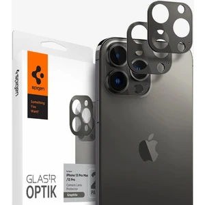 iPhone 13 Pro Max / 13 Pro ile Uyumlu Kamera Lens Camı Koruyucu GLAS.tR Optik (2 Adet) Graphite - AGL04035