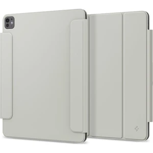 iPad Pro 13" (2024) Kılıf Air Skin Folio Onetap Metal Ring Magfit Gray - ACS06511