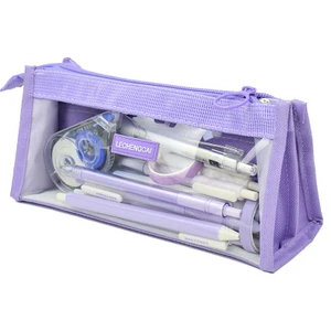 Büyük Kapasiteli Altı Katmanlı Şeffaf Kalem Kutusu (Yurt Dışından)