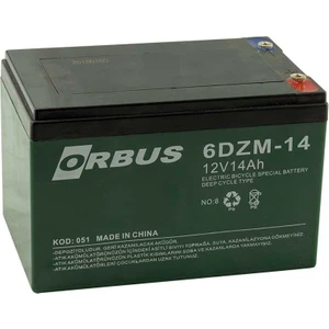 KIJO 12 Volt 14 Amper Elektrikli Bisiklet Aküsü (150x97x95 Mm)