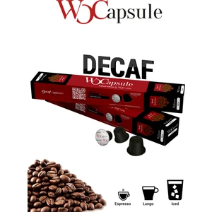apsule Decaf Nespresso Uyumlu Kapsül Kahve 10'lu Kutu