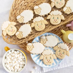 Sevimli Koyun 2li Set Kurabiye ve Şeker Hamuru Kalıbı