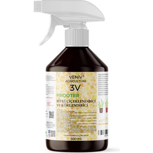 3V Prooter Bitki Çiçeklendirici ve Köklendirici 500ML - Tüm Bitkilerde Kullanılabilir