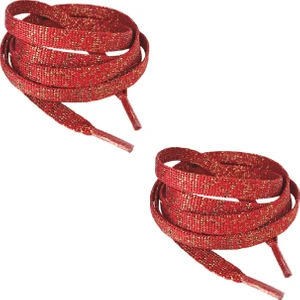3 ÇİFT, 120 cm Simli Yassı Bağcık, Ayakkabılara Renk Katan Bağcıklar, Günlük, Converse Bağcık