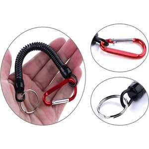 Spiral Karabinalı Holder Takım Askı Aparatı