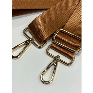 Karan Tuhafiye Çanta Sapı / Polyester Gold Detaylı Çanta Sapı