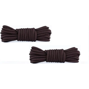 2 ÇİFT- 200 cm Fitilli Yuvarlak Bot Bağcığı, Extra Sağlam Bağcık, Ayakkabı Bağcığı