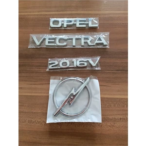 Opel Vectra 2.0_16V Bagaj Yazısı ve Arka Bagaj Arması Logo