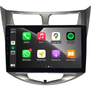 Hyundai Accent Blue 2011-2019 8+128 GB Android Multimedya Sistemi  Wİ-Fİ (Yazılımsal)