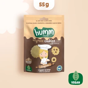 Humm Organıc Cheflıne Tahinli Pekmezli Vegan Kurabiye 55G x 3 Adet