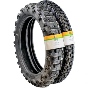 Tdt Tyres Set 460-18 ve 300-21 Cross Ön/arka Takım TERRAİN10