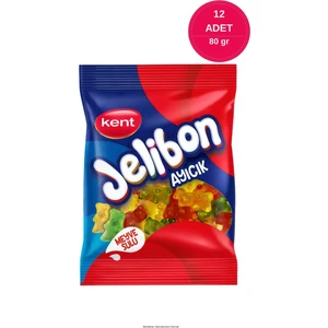Ayıcık Meyve Sulu Şekerleme 80 gr - 12'li Paket