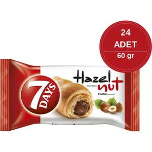 Fındıklı Kruvasan 60 gr - 24 Adet