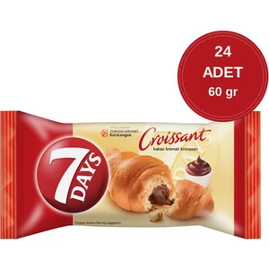 7 Days Kakaolu Kruvasan 60 gr - 24 Adet