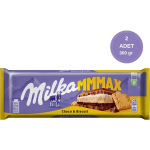 Choco & Biscuit Tablet Çikolata 300 Grx 2 Adet