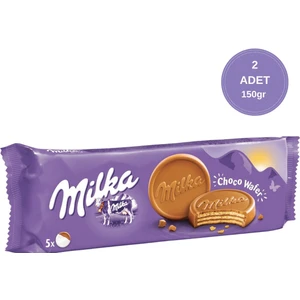 Choco Wafer Sütlü Çikolata Kaplamalı Gofret 150 gr - 2 Adet