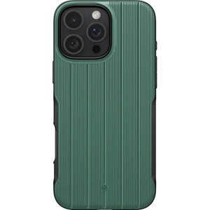 Caseology iPhone 16 Pro MagSafe Kılıf Dual Grip Mag Hava Kanalı Teknolojisi™ Askeri Sınıf Koruma Braided Green Dokulu Yüzey Kapak - ACS08181