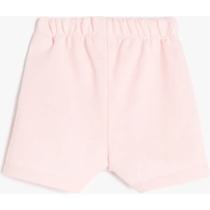 Beli Lastikli Pamuk Karışımlı Basic Şort