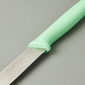 Düz Sebze Bıçağı - Yeşil - 12 cm