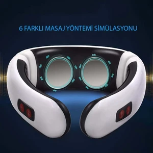 Masaj Boyun Omuz USB Şarjlı Masaj Aleti Fizik Tedavi Manyetik Cihazı