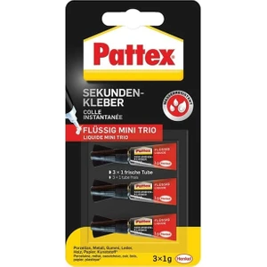 Super Glue Mini Trio / 3lü Mini Yapıştırıcı 1 gr