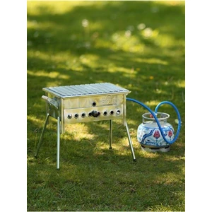 35X45 Krom, Tüplü Mangal (Lav Taşları Dahil)