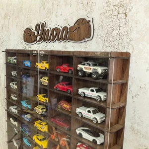 Good Sign Pleksi Kapaklı 1/64 Ölçek 50ARAÇ Hotwheels Matchbox Metal Araç Uyumlu Model Oyuncak Araba Rafı