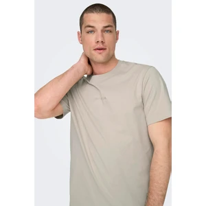 Only & Sons Onslevi % 100 Pamuk Relaxed Fit Bisiklet Yaka Logolu T Shirt Erkek T Shirt 22028147