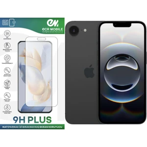 Iphone 16E Ekran Koruyucu Mat Parmak Izi Bırakmayan Uyumlu 9h Esnek Nano Kırılmayan