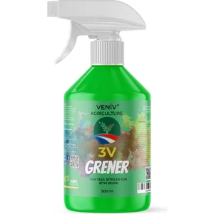 3V Grener Bitki Besini- Canlı Yeşil yapraklar ve yeni çiçekler.
Yapraktan/topraktan Tüm Bitkiler Için -500 ml
