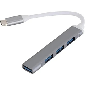 USB Type-C 4 Port Çoklayıcı Hub | USB 3.0 & 2.0 Adaptör | Hızlı ve Taşınabilir