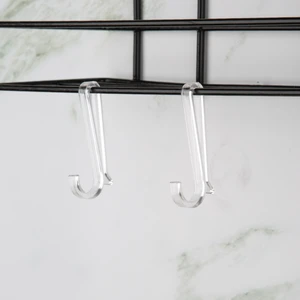 UG Home Şeffaf Plastik Askı Banyo Askısı