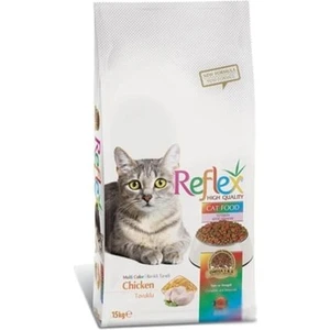 Cat Multi Colour Tavuklu Renkli Taneli Yetişkin Kedi Maması 15 Kg