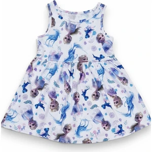 Elsa Kız Çocuk Elbise