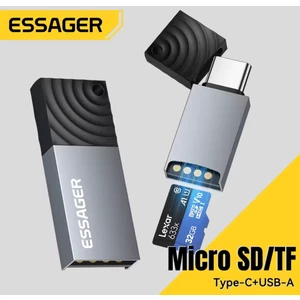 2'si 1 Arada Kart Okuyucu Type-C ve Usb Çift Protokol Ce Lisanslı Mikro Sd/Tf Hafıza Kartı kart okuyucu
Telefon Dizüstü Bilgisayar Laptop Tak Çalıştır

yüksek Hızlı Kart Okuyucu