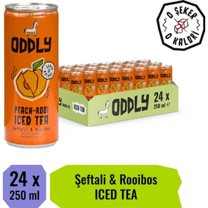 Peachrooı Soğuk Çay Kutu Şeftali Rooıbos 250 ml x 24 Adet